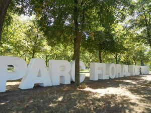 Parc Floral Sign