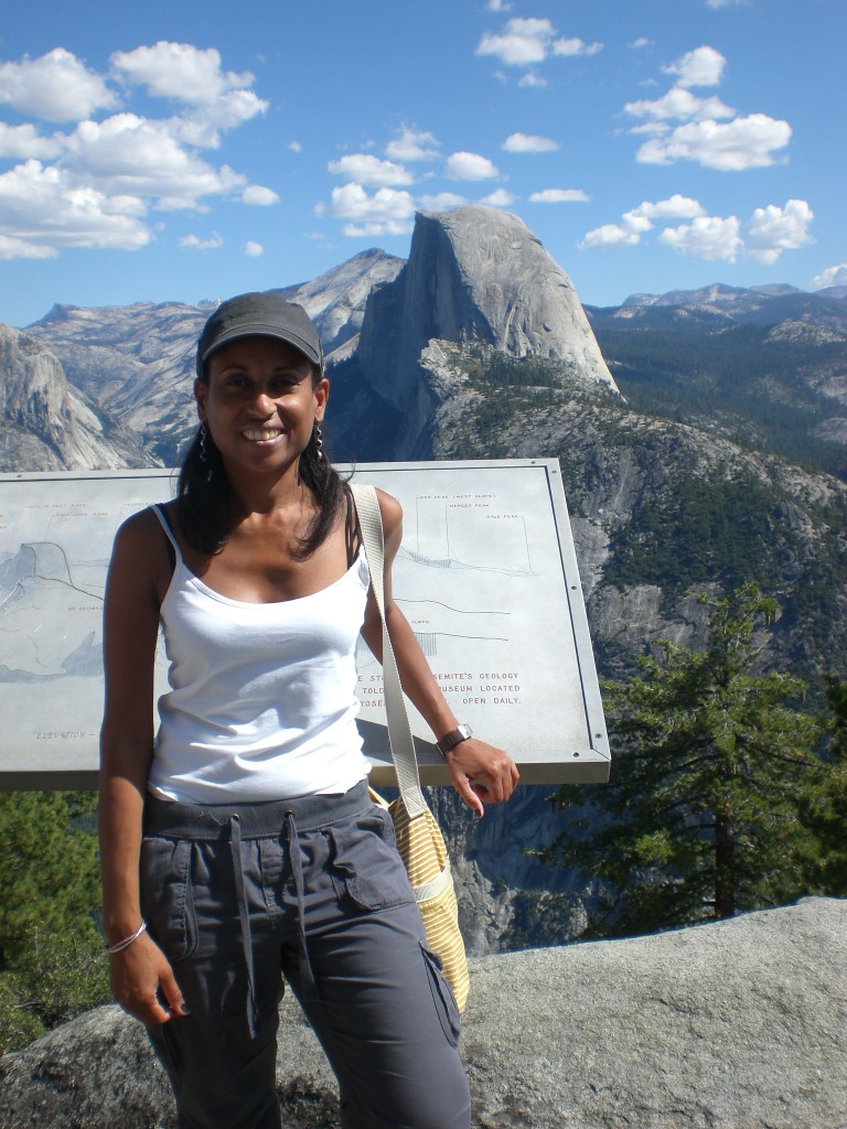 At the Half Moon in Yosemite National Park