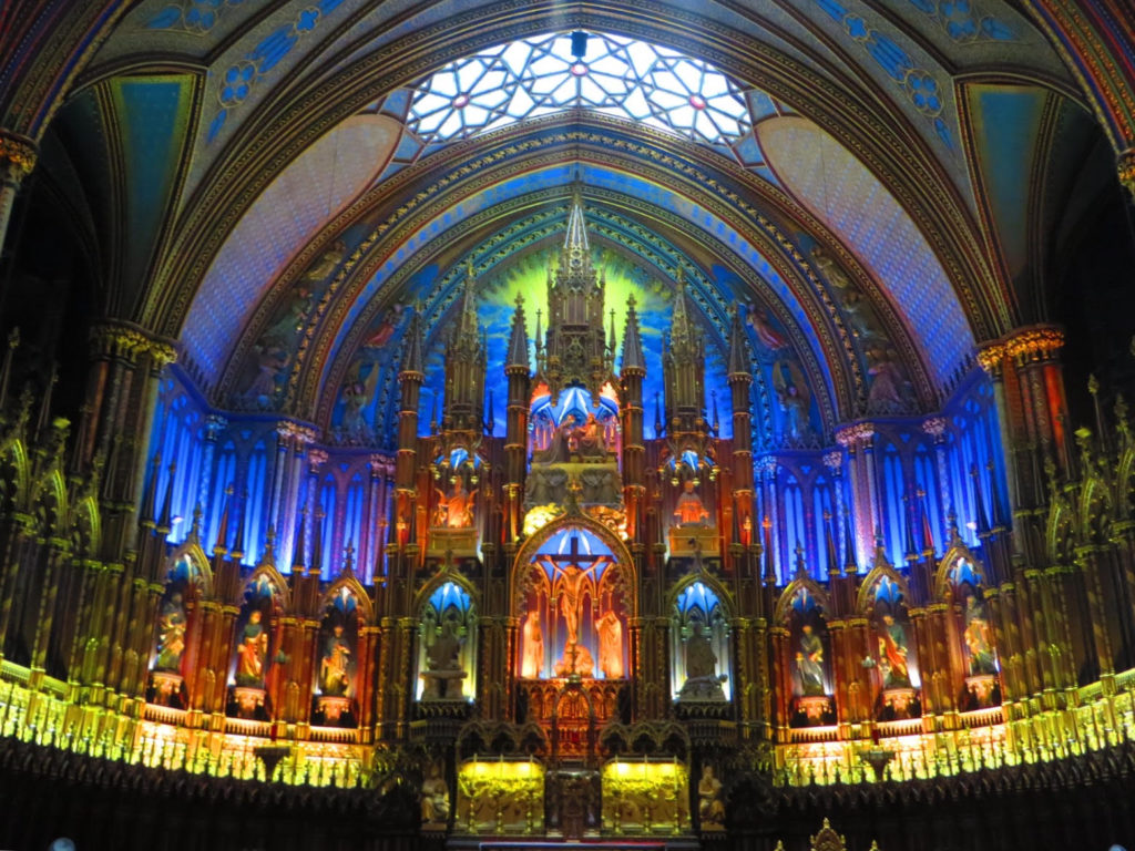 Notre Dame Cathedral Montreal