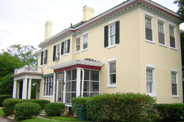 front side view of Morhead Manor - Black-Owned Bed and Breakfasts